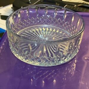 Elegant blue Glass Bowl
